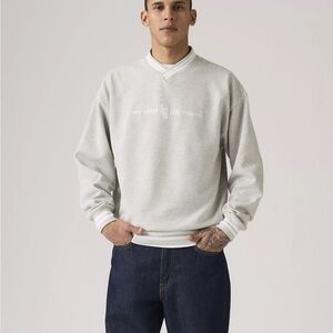 Levi's Grey Alder Pique Sweatshirt